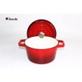 Cazuela de horno holandés de hierro fundido 6.5qt